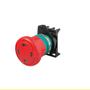 Грибковая кнопка ø40 разблокировка поворотом с окошком_PPFN1R4S