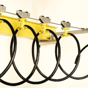 Кабельный токопровод на тросе