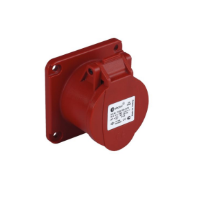 Розетка силовая встраиваемая 3Р+РЕ+N 32А 380-415В IP44