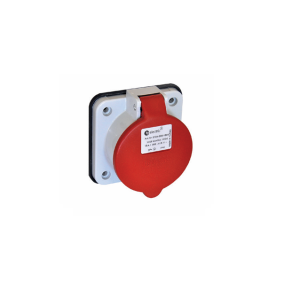 Розетка встраиваемая каучуковая 3Р+РЕ 25А 380-415В IP44