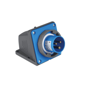 Вилка силовая стационарная настенная 2Р+РЕ 32А 240В IP67