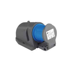 Вилка силовая стационарная настенная (с защелкивающейся крышкой) 2Р+РЕ 32А 240В IP44