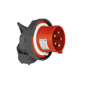 Вилка силовая угловая 3Р+РЕ+N 32А 380-415В IP67